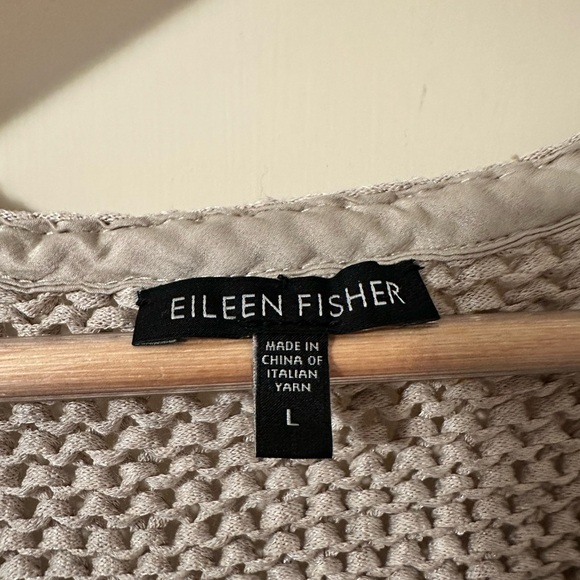 Eileen Fisher Beige Knit Top - Picture 2 of 3